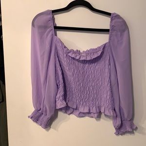Lilac Blouse